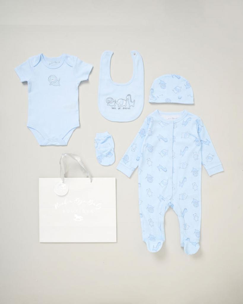 Rock A Bye Baby  5 Piece 'Best of Friends' Gift Set & Bag