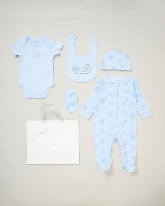 Rock A Bye Baby  5 Piece 'Best of Friends' Gift Set & Bag