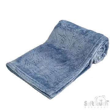 Soft Touch - Baby embossed blankets - Various Colours