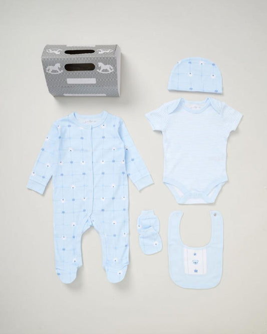 Rock A Bye Baby  5 Piece 'Bear' Gift Set & Bag