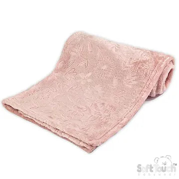 Soft Touch - Baby embossed blankets - Various Colours