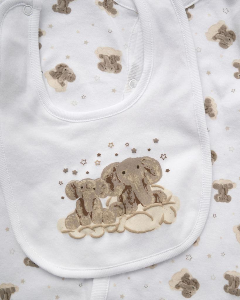 Rock A Bye Boutique - 'Elephant' 8 Piece Gift Set