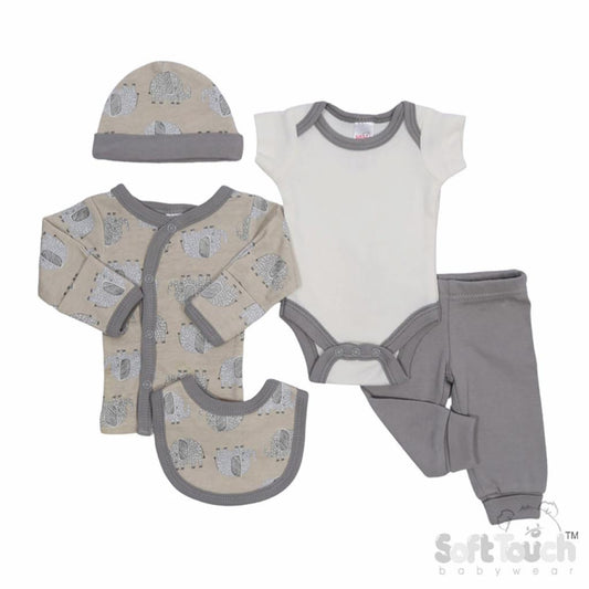 Soft Touch "Elephant" 5 Piece Set