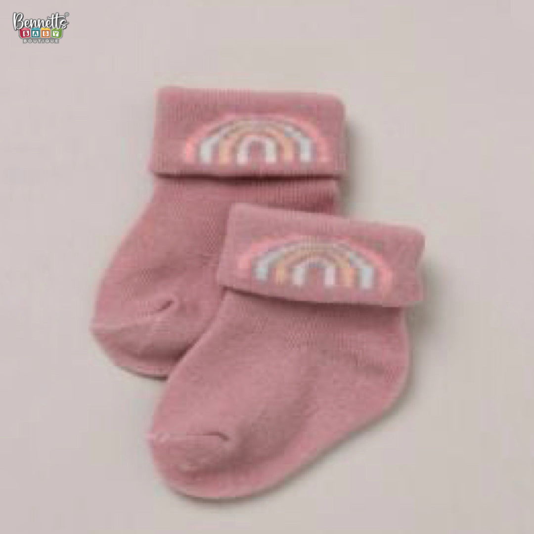 Lily and Jack - 10 Pack Socks 'Rainbow Design'