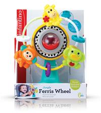 Infantino Ferris Wheel Suction Cup High Chair Toy