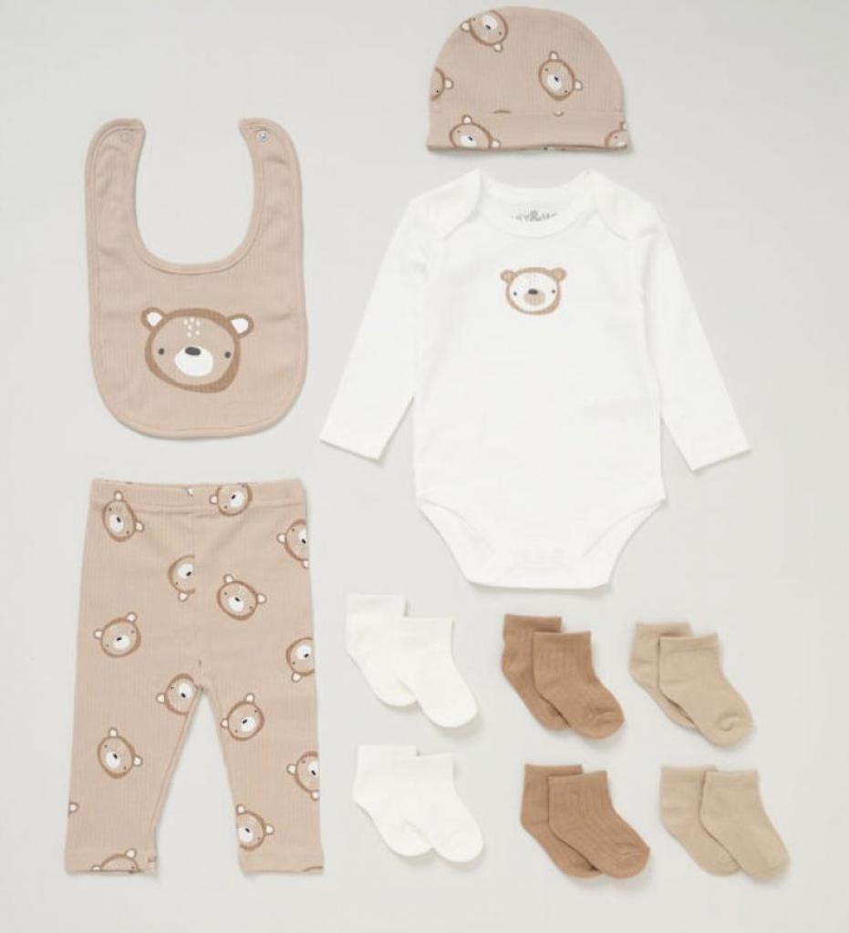 Lily and Jack 10 piece "Bear" Gift Set