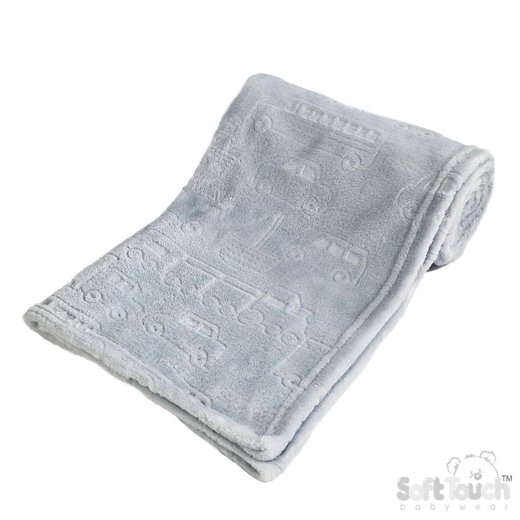 Soft Touch - Baby embossed blankets - Various Colours