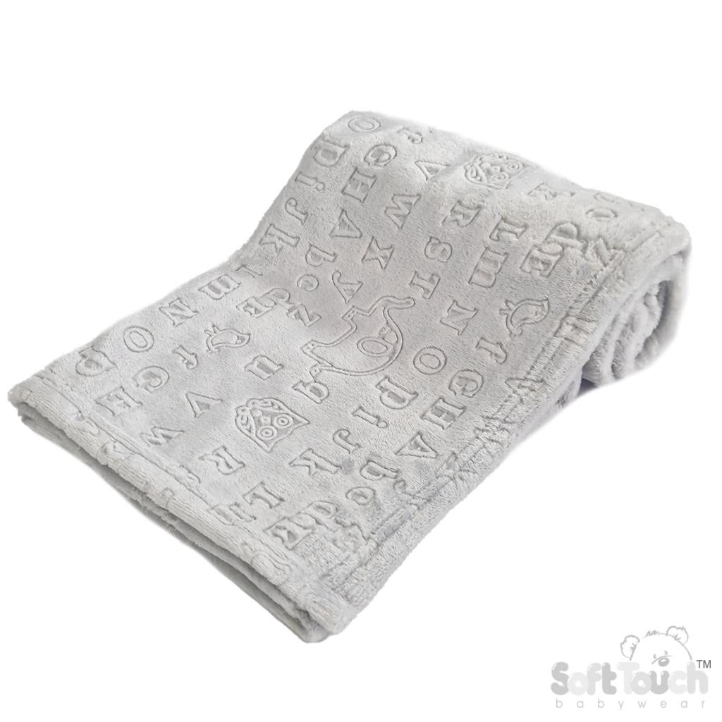 Soft Touch - Baby embossed blankets - Various Colours