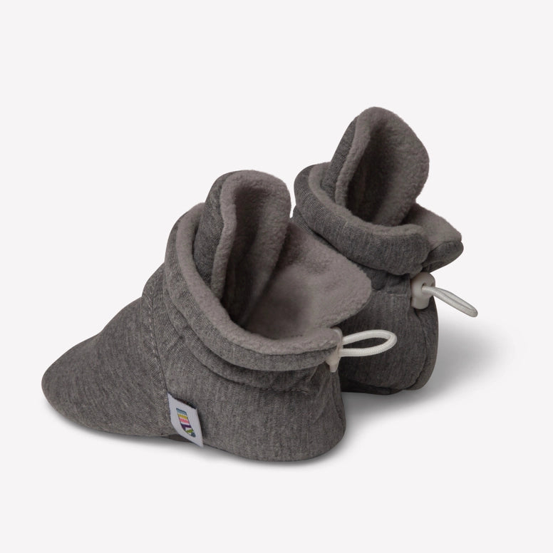 The Little Sock Company - Slate - Stay-On, Non-Slip Booties 