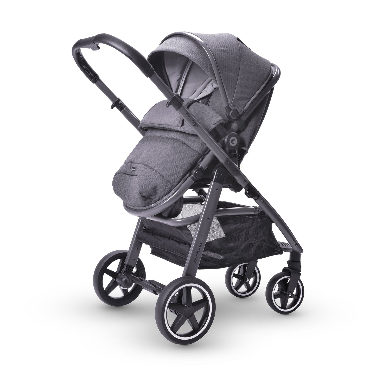 Miniuno TouraGo 2-in-1 Travel System - Anthracite