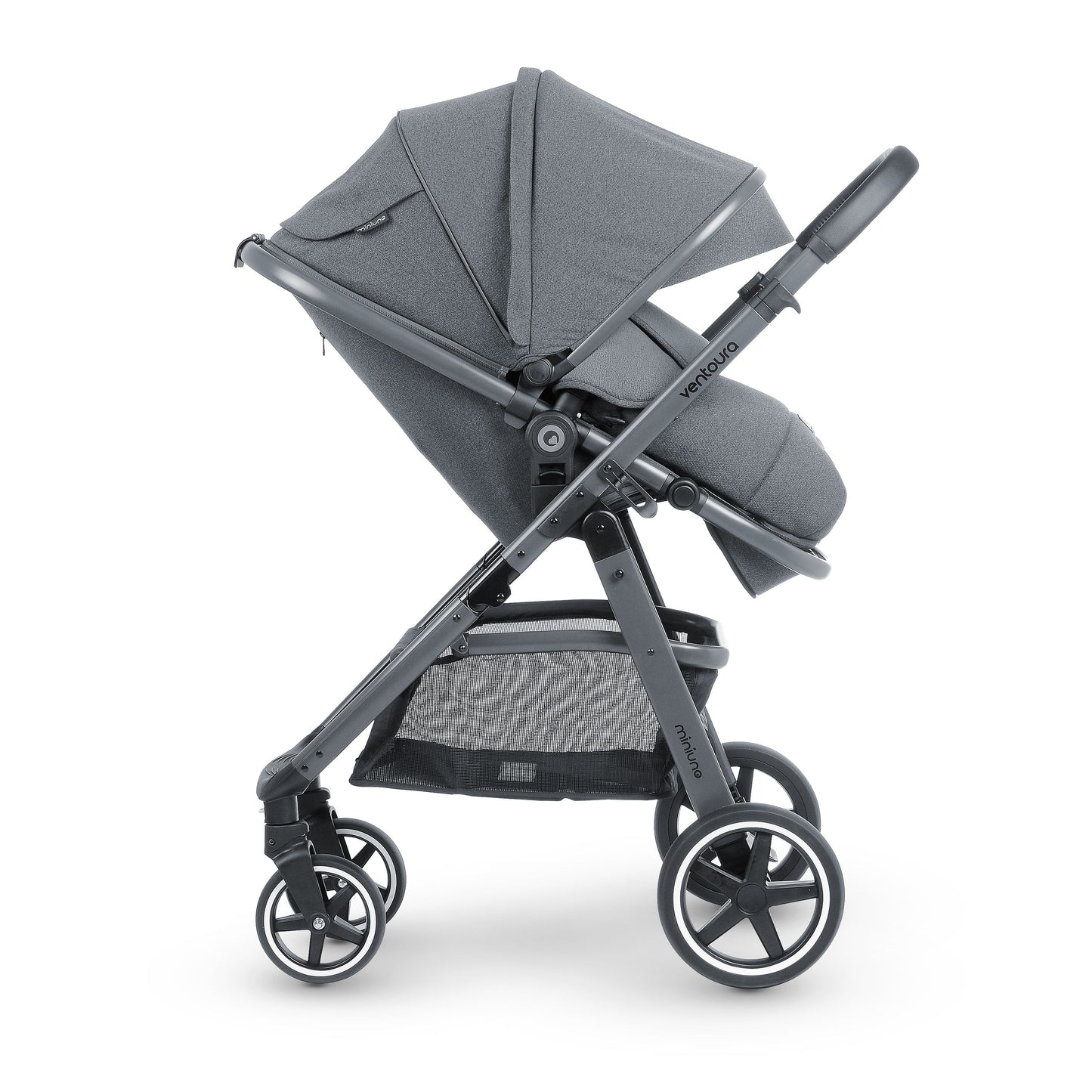 Mini Uno - Ventoura 3 in 1 Travel System in Anthracite