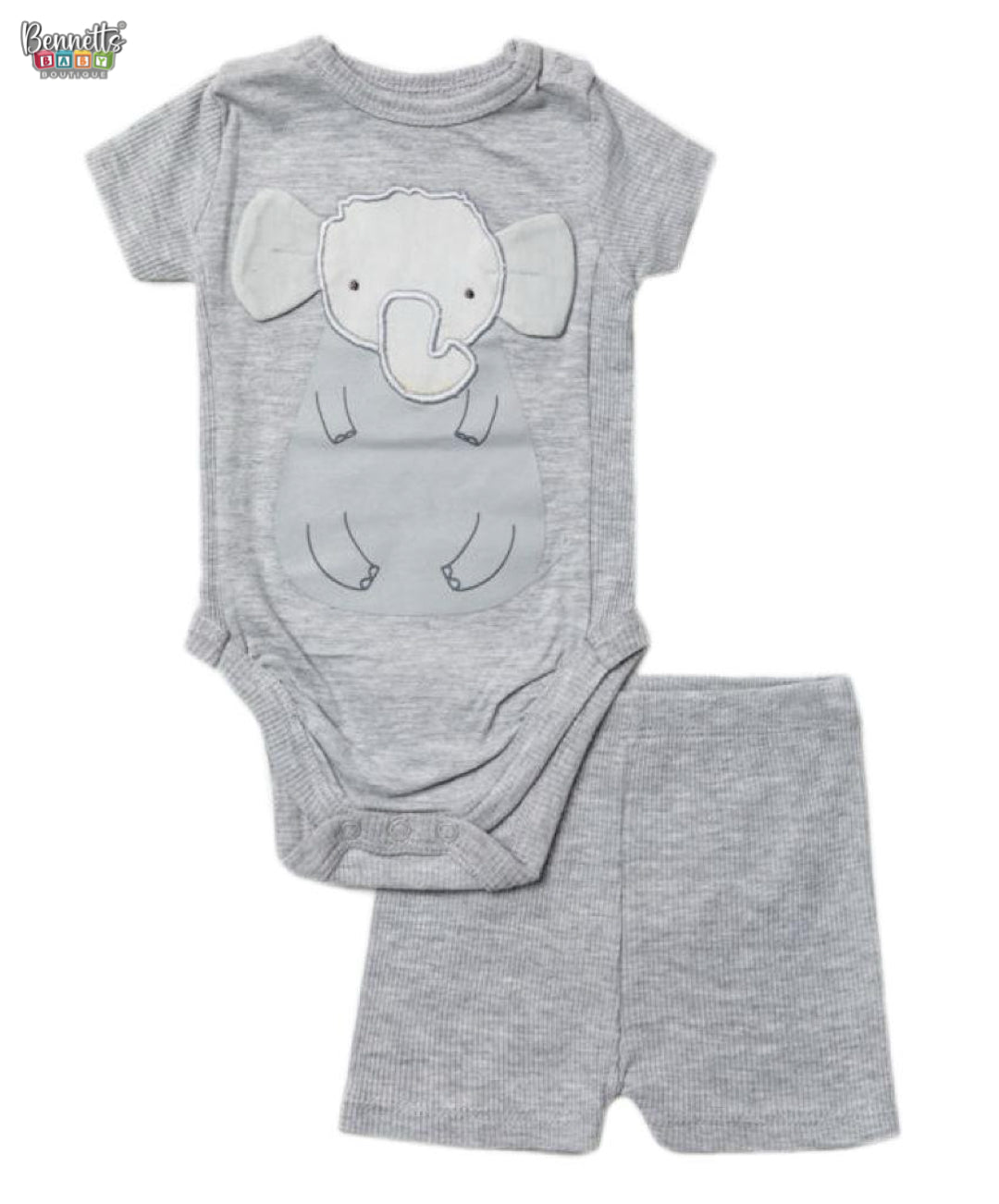 Rock a Bye Baby Elephant Bodysuit and short