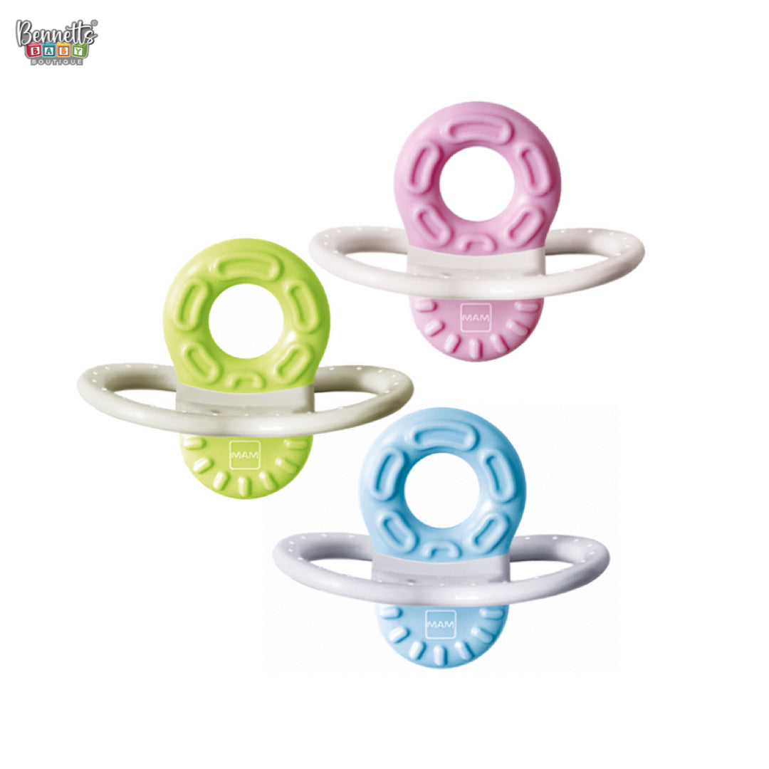 MAM Bite & Relax Teether 2m+ - Blue