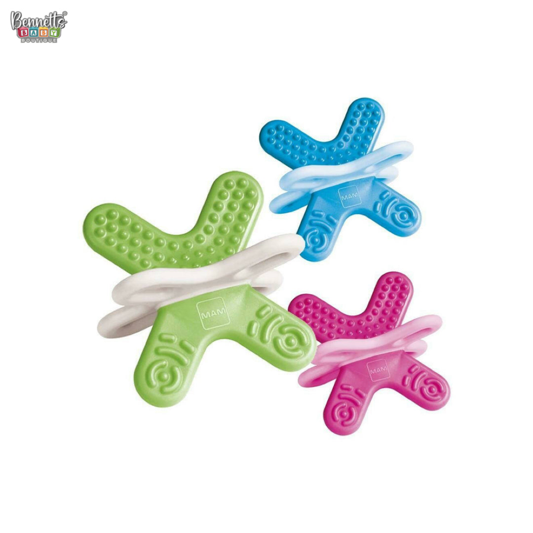 MAM Bite & Relax Teether 4m+ - Blue