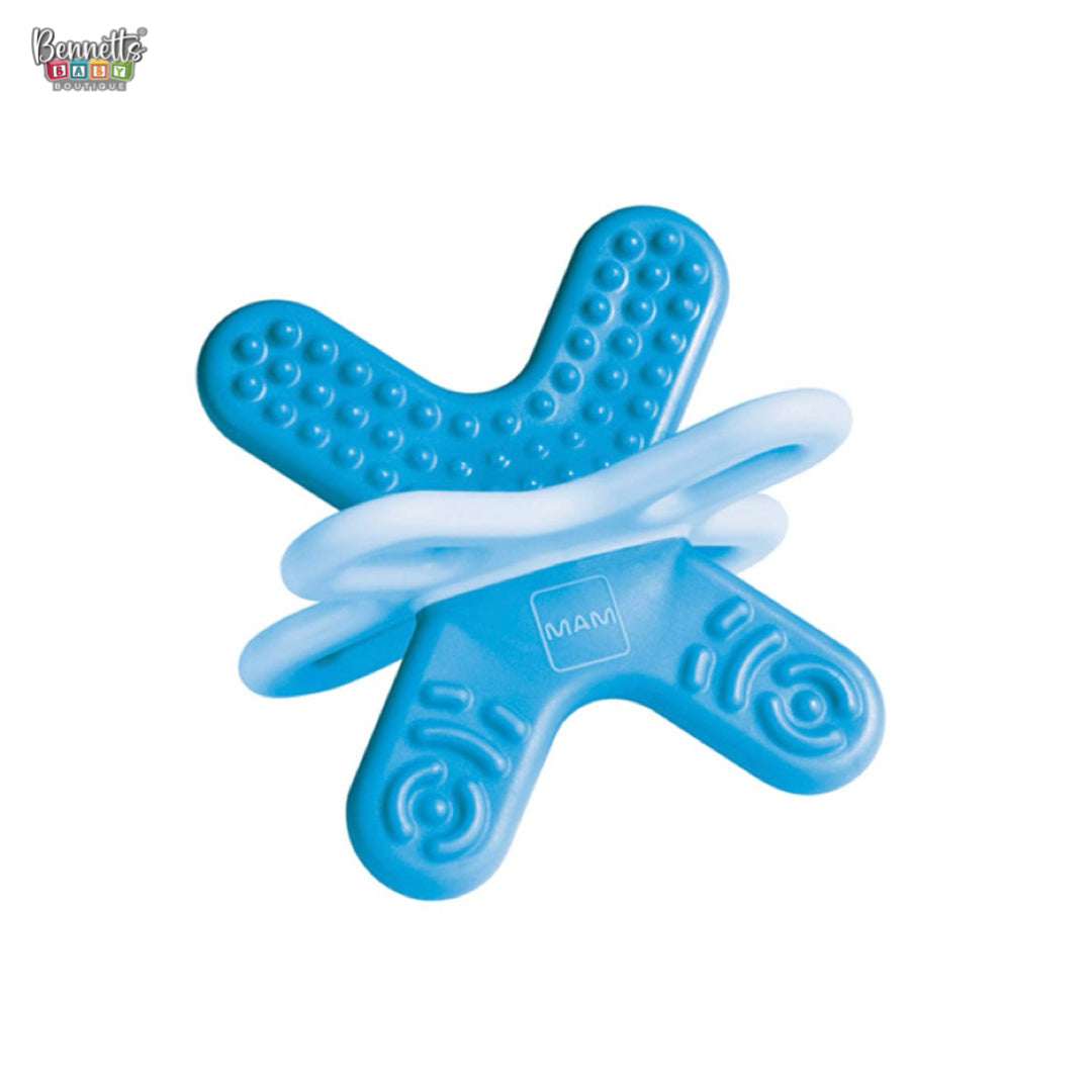 MAM Bite & Relax Teether 4m+ - Blue