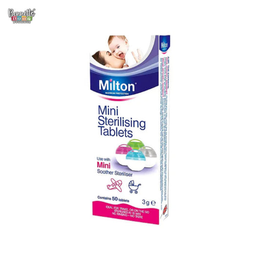 Milton Mini Sterilising Tablet 50Pk