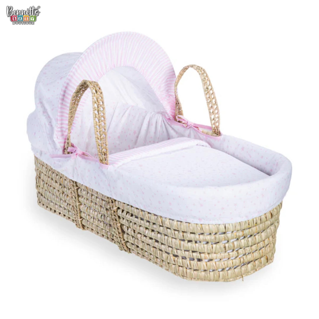 Clair De Lune Stars & Stripes Palm Moses Basket