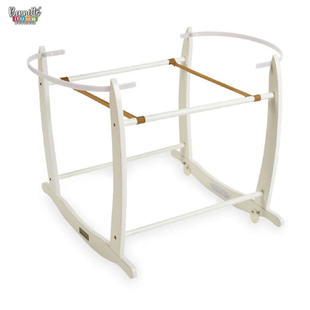 Clair De Lune Deluxe Rocking Moses Basket Stand