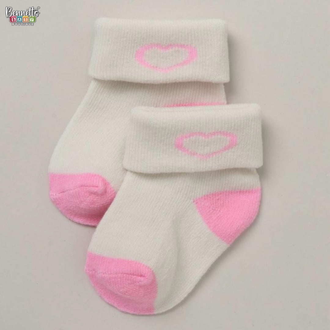 Lily and Jack 10 Pack of Socks "Hearts"