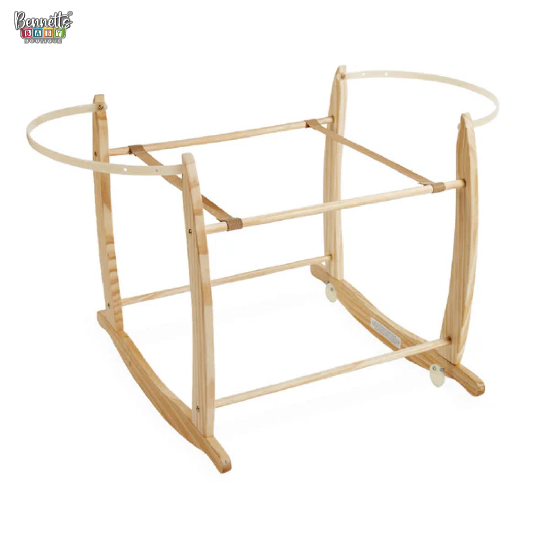 Clair De Lune Deluxe Rocking Moses Basket Stand