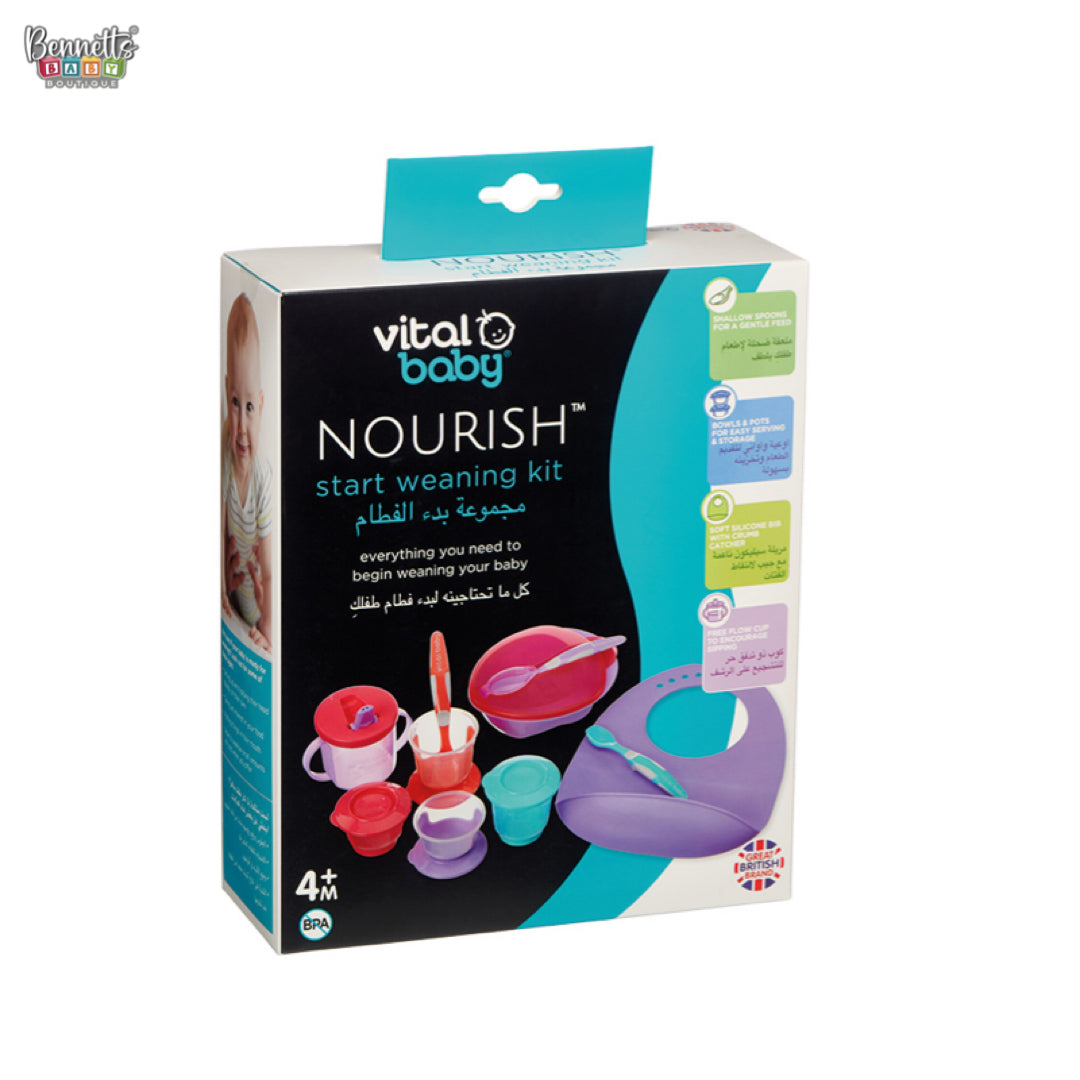 Vital Baby NOURISH Start Weaning Set Fizz