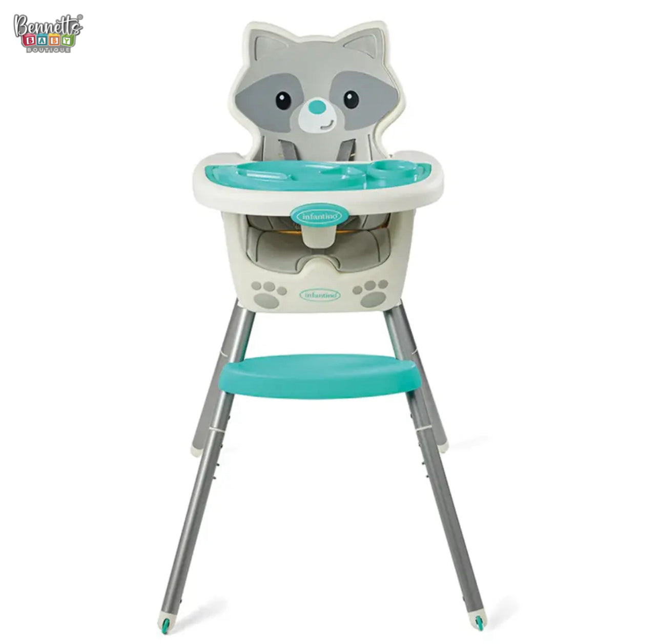 Infantino Grow With Me 4 in 1 Raccoon High Chair