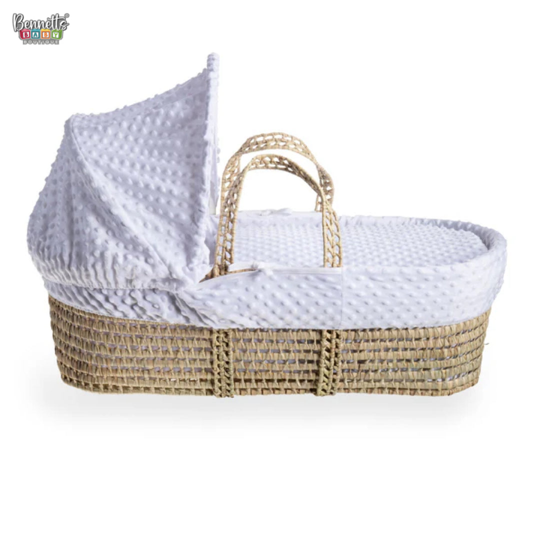 Clair De Lune Dimple Palm Moses Basket