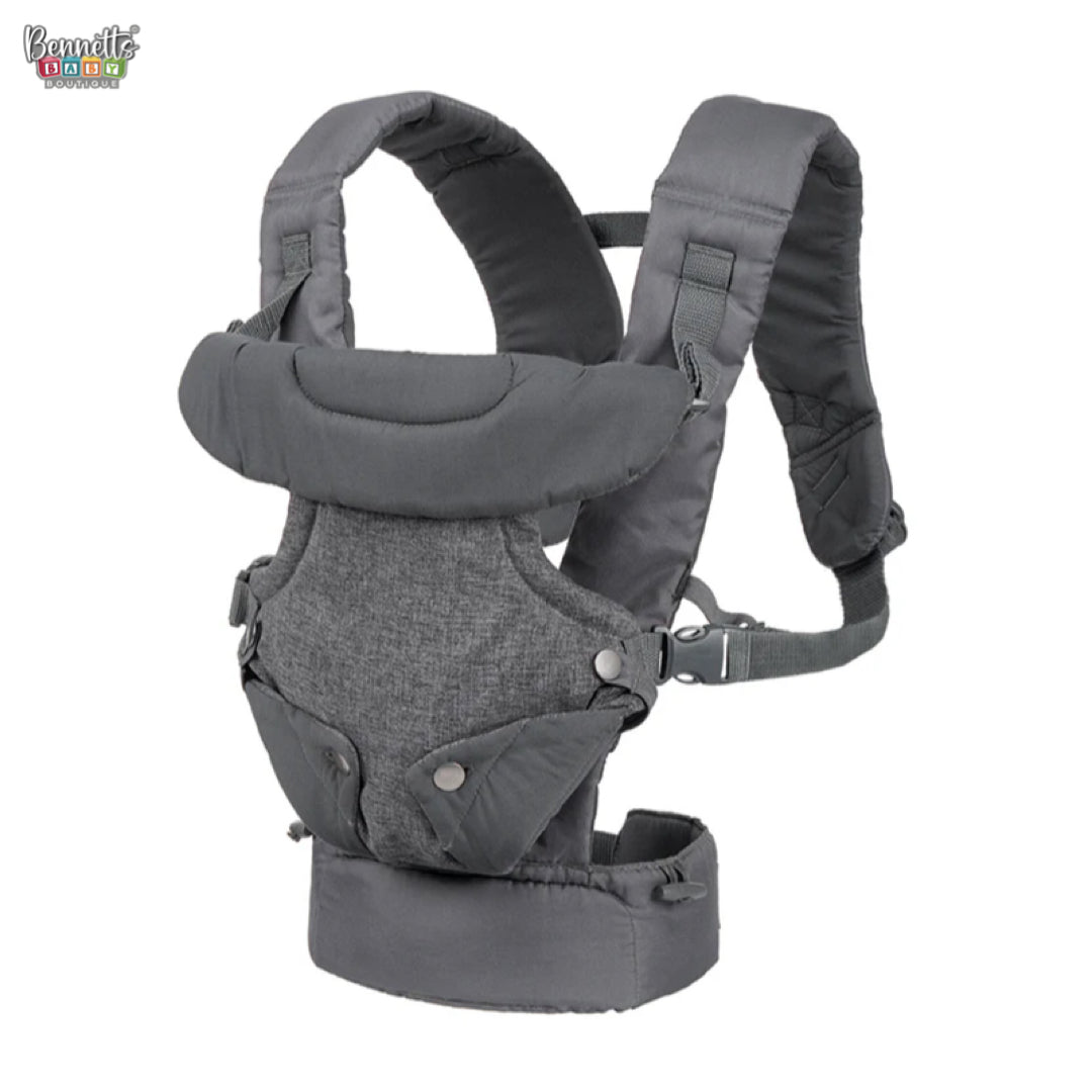 Infantino Flip Advanced 4-in-1 Convertible Baby Carrier Grey