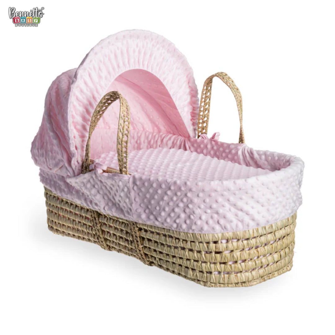 Clair De Lune Dimple Palm Moses Basket