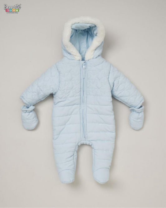 Rock a Bye Baby Sky Padded Snowsuit