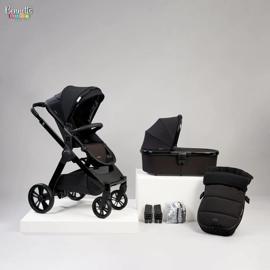 Bababing Raffi Pushchair - Gloss Black