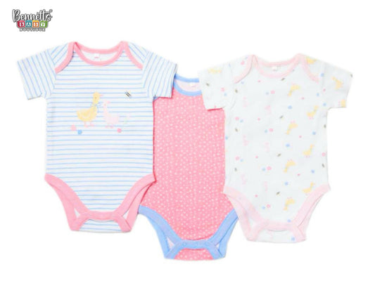 Rock a Bye Baby Triple Pack "Duck" Bodysuit