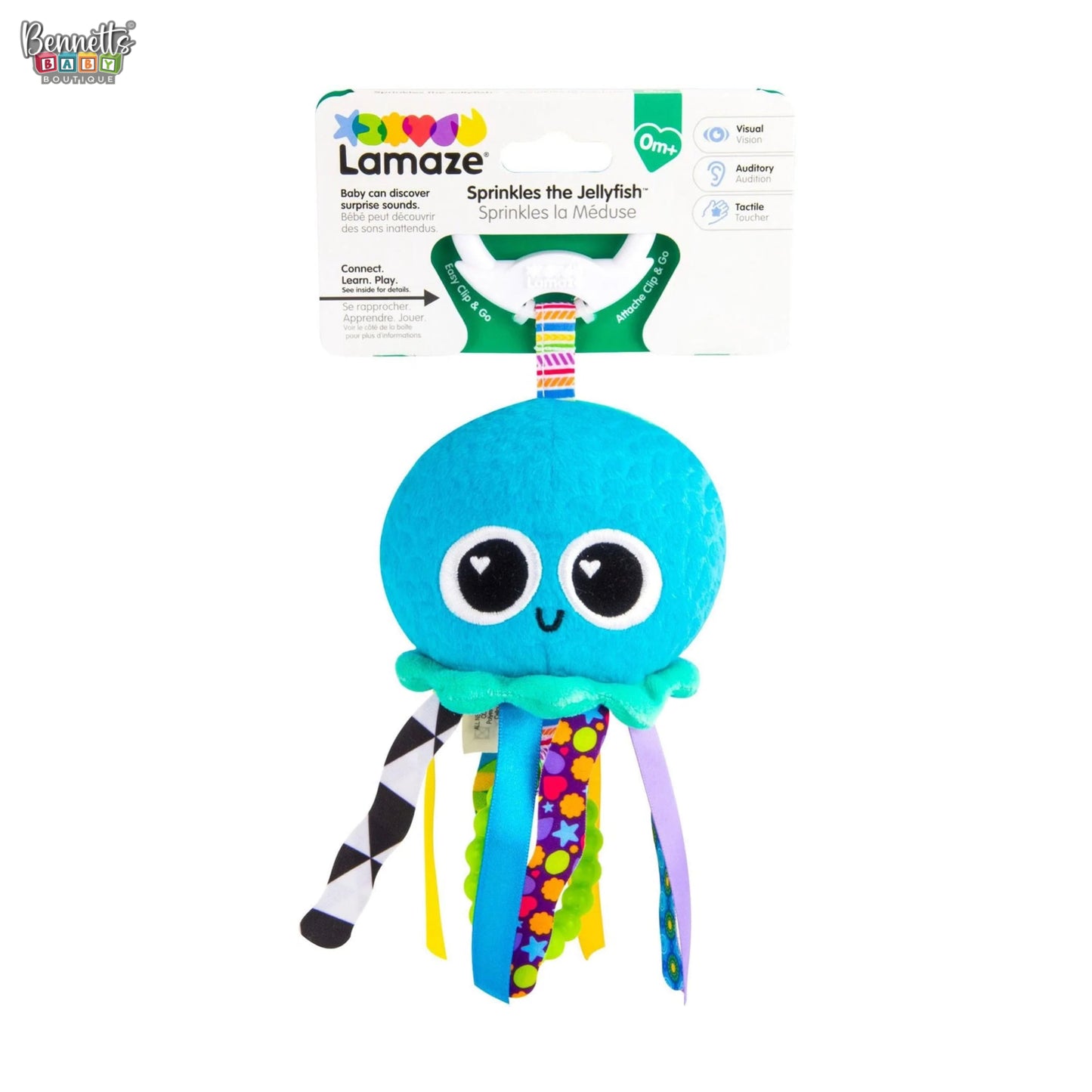 Lamaze Mini Clip & Go Sprinkles the Jellyfish