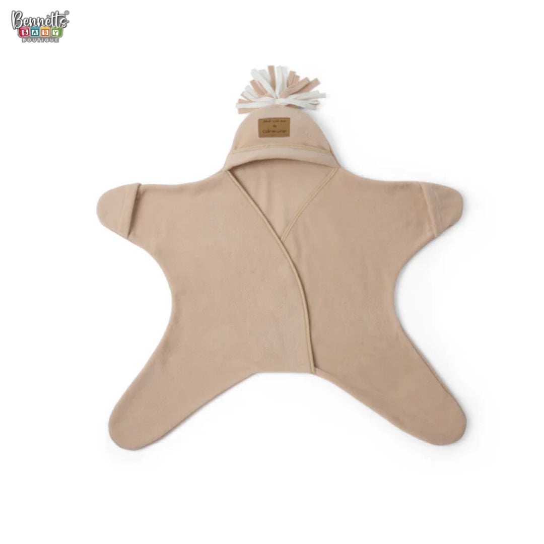 Clair De Lune Star Fleece Baby Wrap Blanket