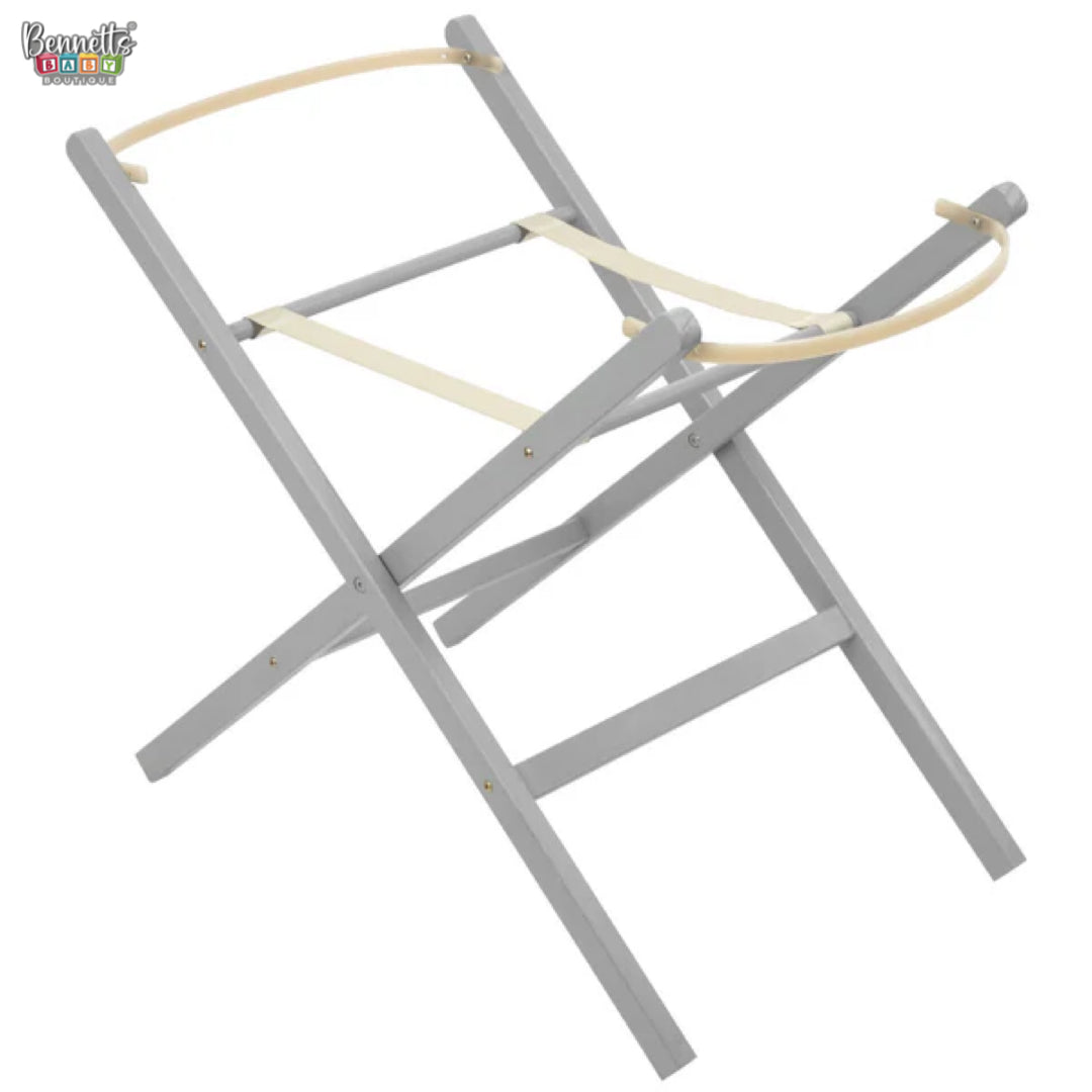 Clair De Lune Self Assembly Wooden Folding Moses Basket Stand