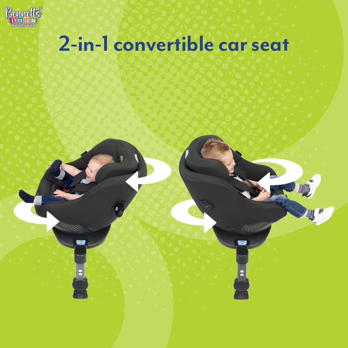 Graco Turn2Me™ i-Size R129 360º Rotating ISOFIX Car Seat