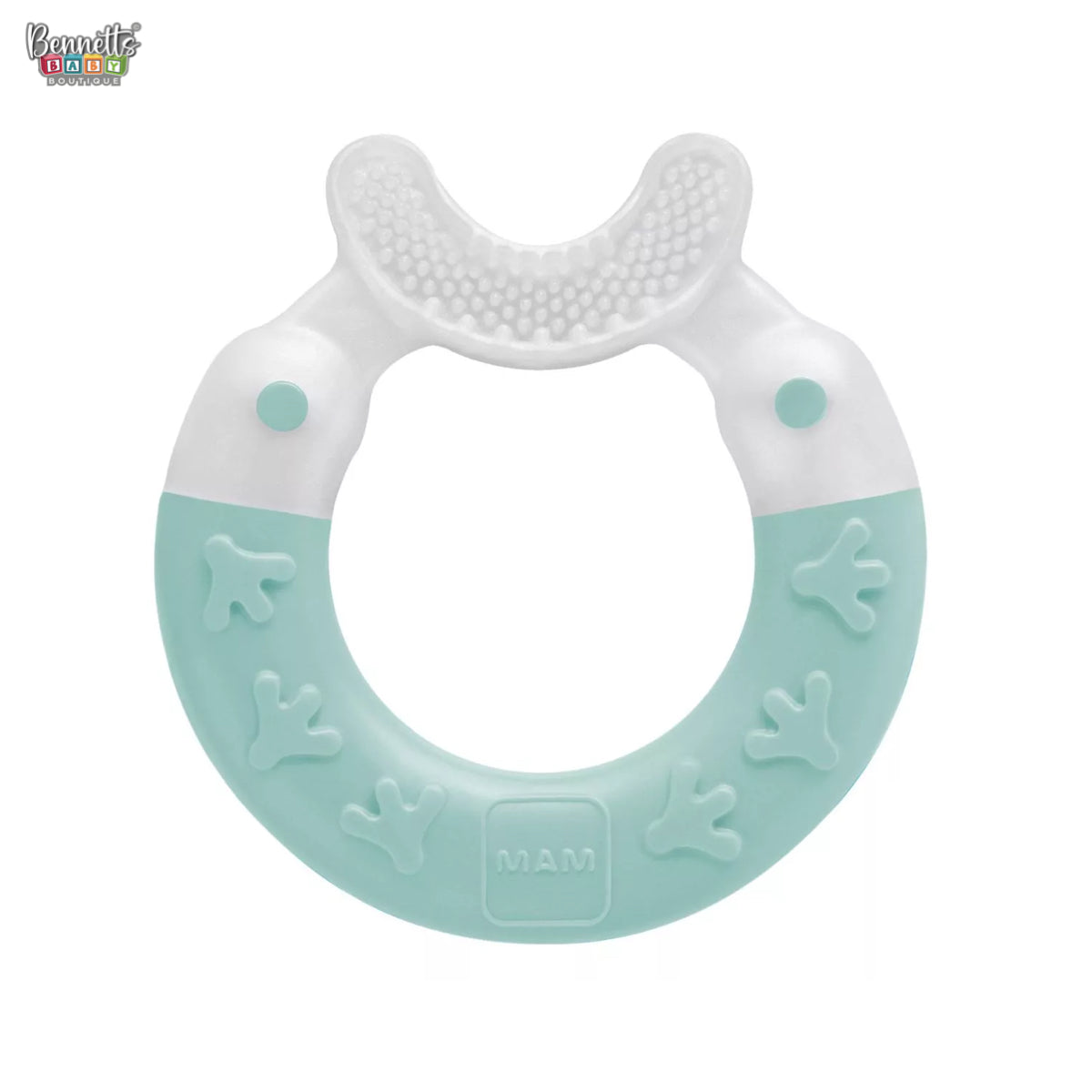 MAM Bite and Brush Teether - Blue