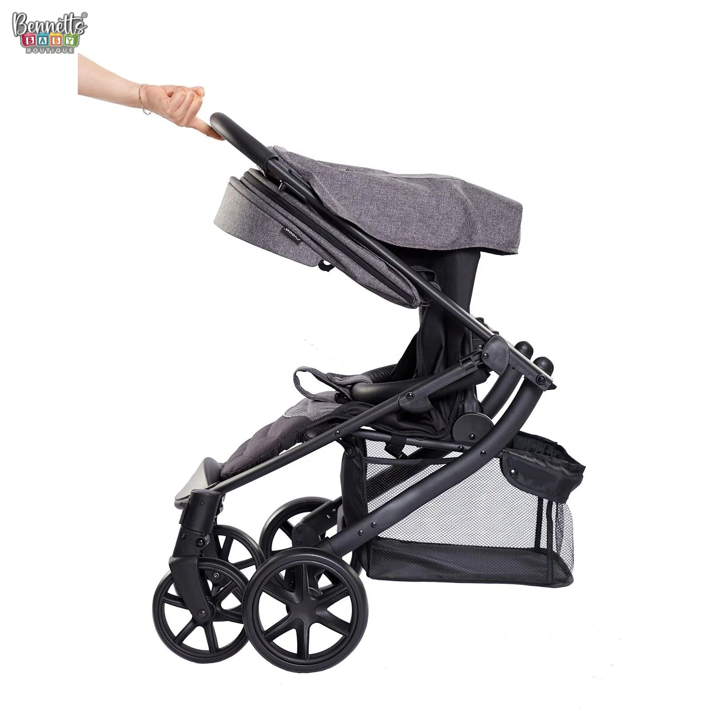 Ricco Foldable 2 in 1 Pushchair