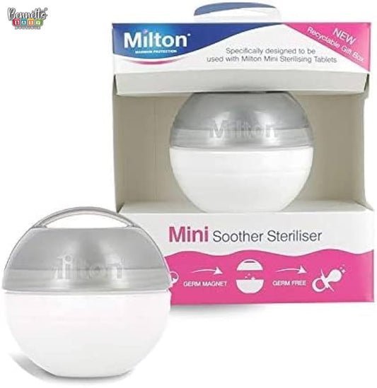 Milton Mini Soother Steriliser Silver