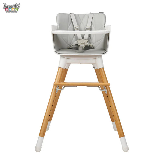 Bababing Una Highchair with Seatpad & Safety Harness