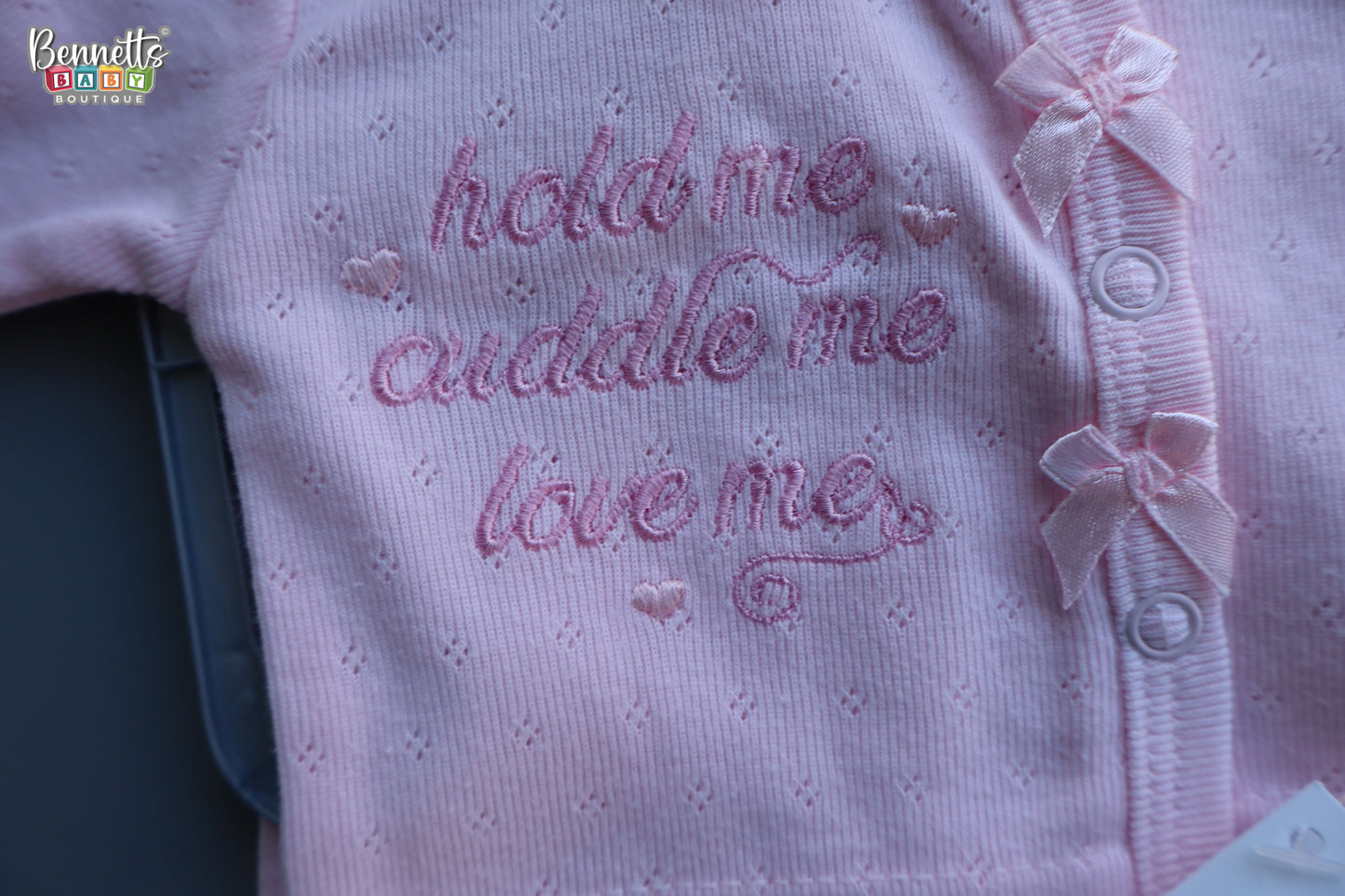 Tiny Chick Premature 2 Piece "Hold Me, Love me, Cuddle me" Set