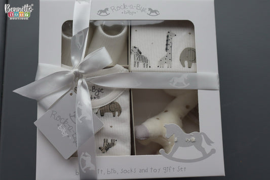 Rock a Bye Baby "Giraffe" Gift Set