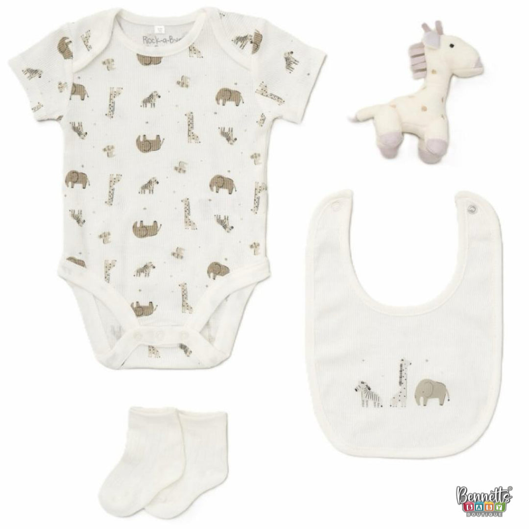 Rock a Bye Baby "Giraffe" Gift Set